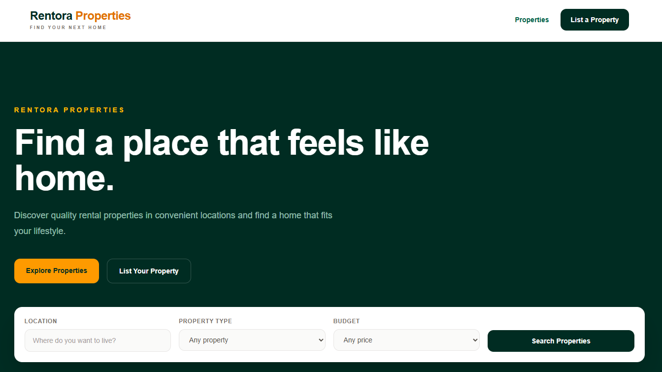 Property Rental Platform